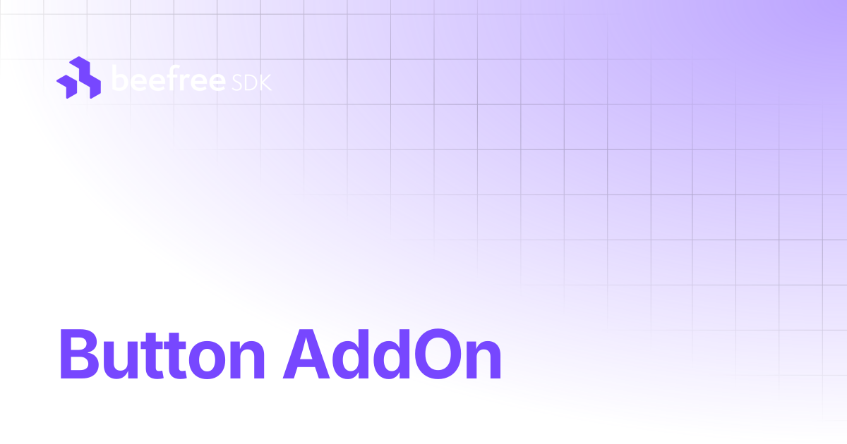 Button AddOn | Beefree SDK